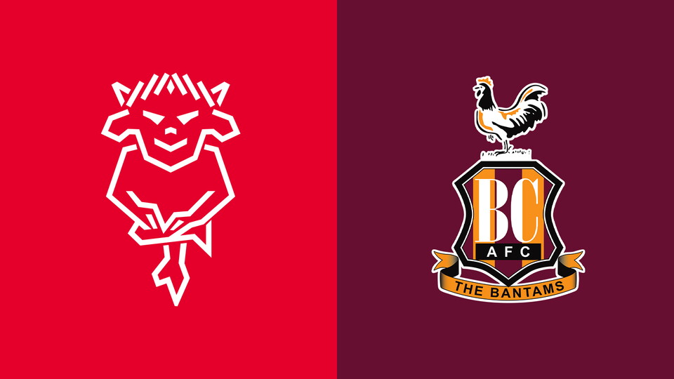 Lincoln City v Bradford City