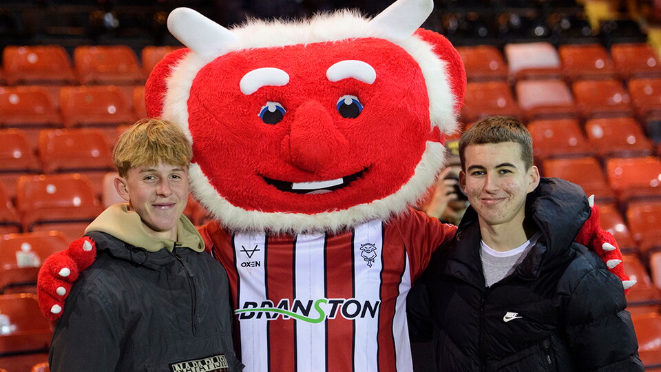 A fans image from City’s home game against Huddersfield Town