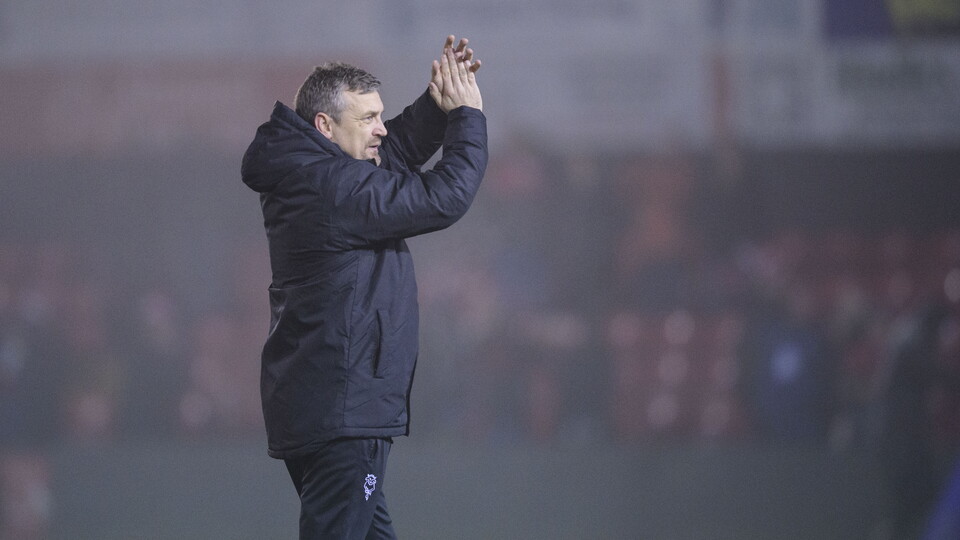 Michael Skubala claps