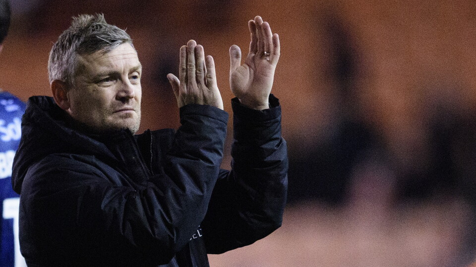 Michael Skubala applauds fans