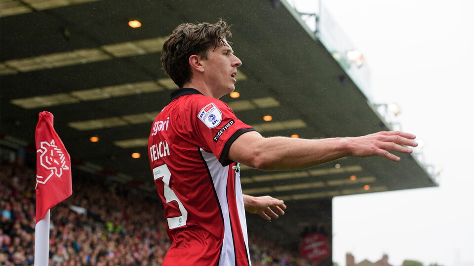 Adam Reach of Lincoln City.