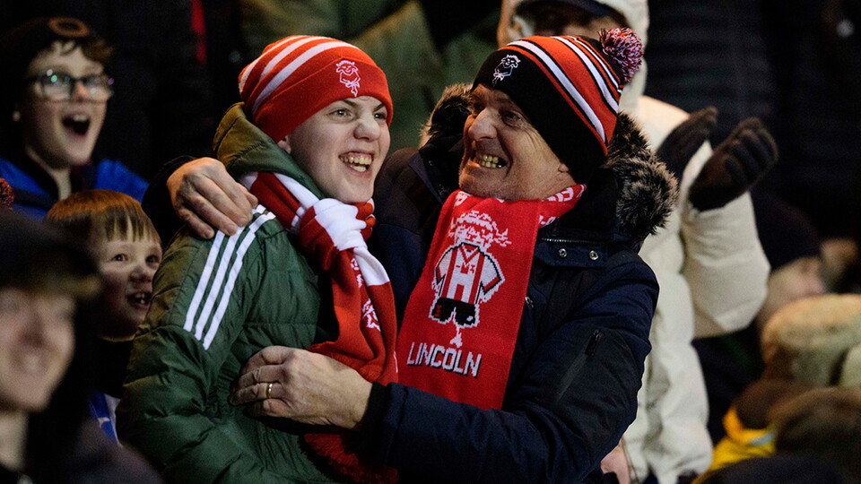 A fans photo from City’s game against Bradford City