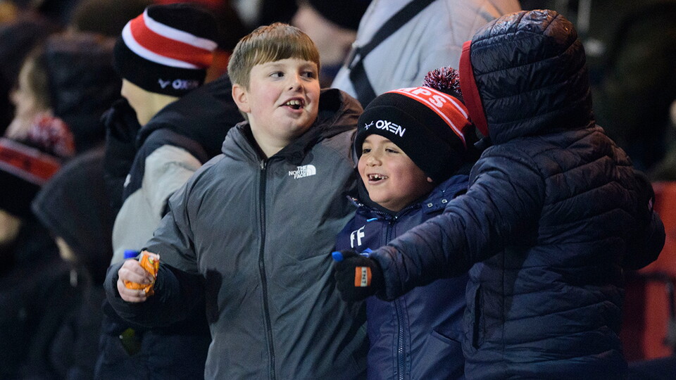 A fans image from City's 2-1 home win over Burton