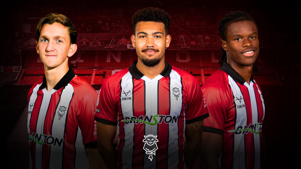 Fin Barbrook, Frankie Okoronko and Dexter Lembikisa