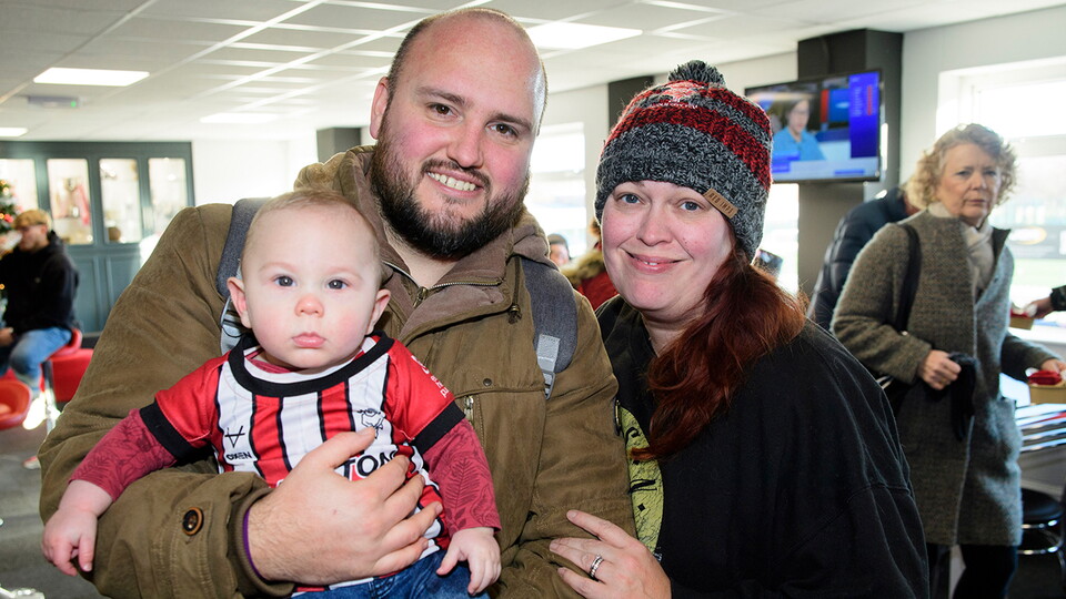 A fans photo from City’s 5-2 home win over Peterborough United.