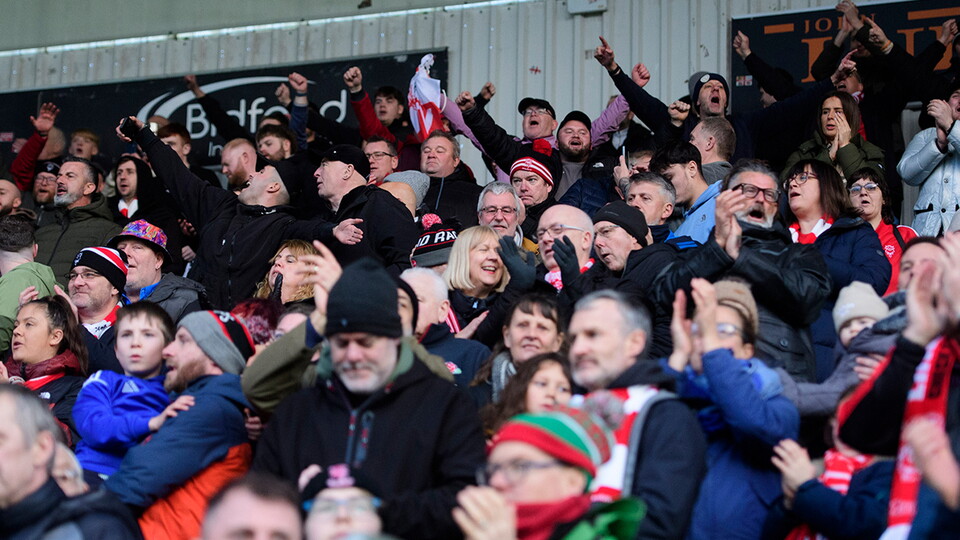 A fans image from City’s 4-1 away win at Plymouth Argyle