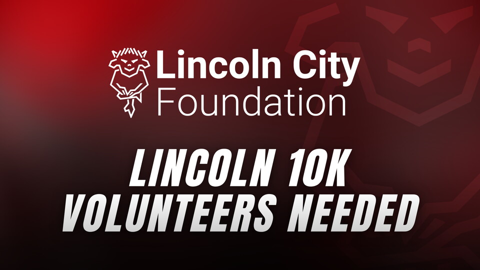 Lincoln 10k run volunteers needed banner