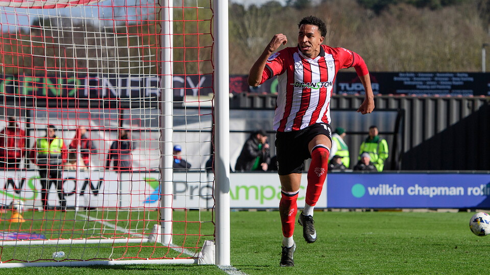 A match image from City’s 3-1 home win over Stockport