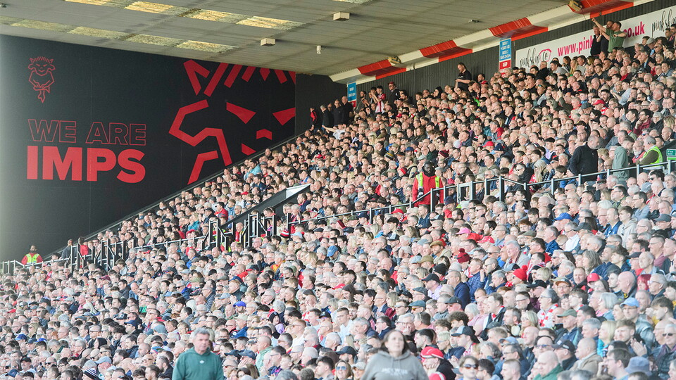 Fans at the LNER Stadium
