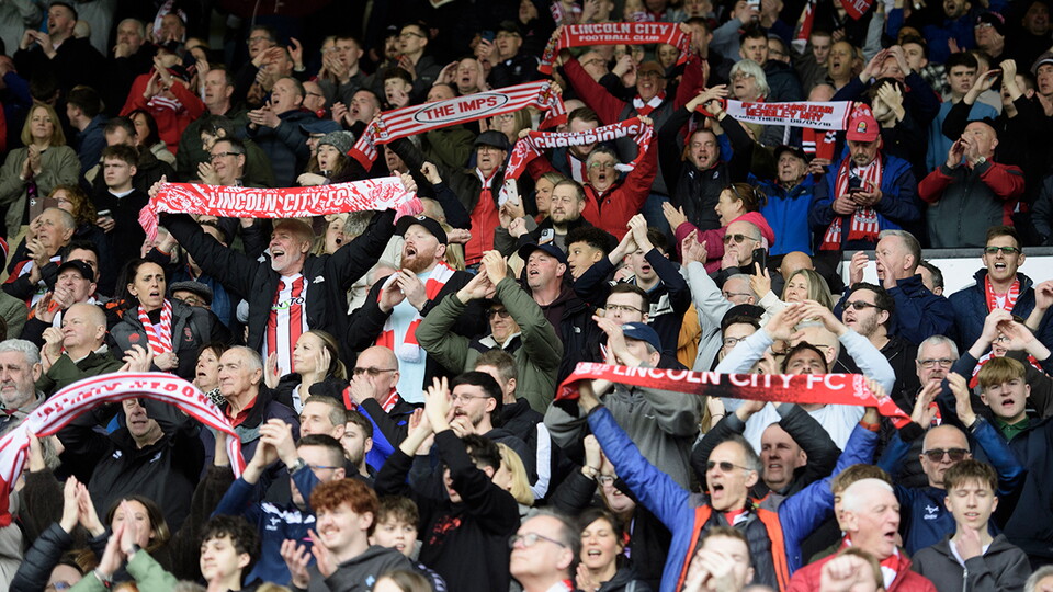 A fans photo from City’s 1-0 home win over AFC Wimbledon