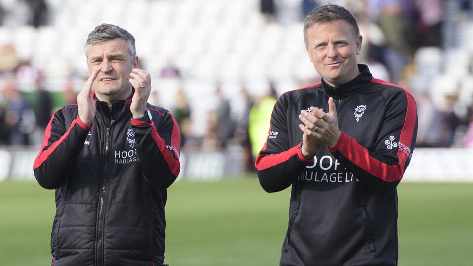 Michael Skubala applauds fans