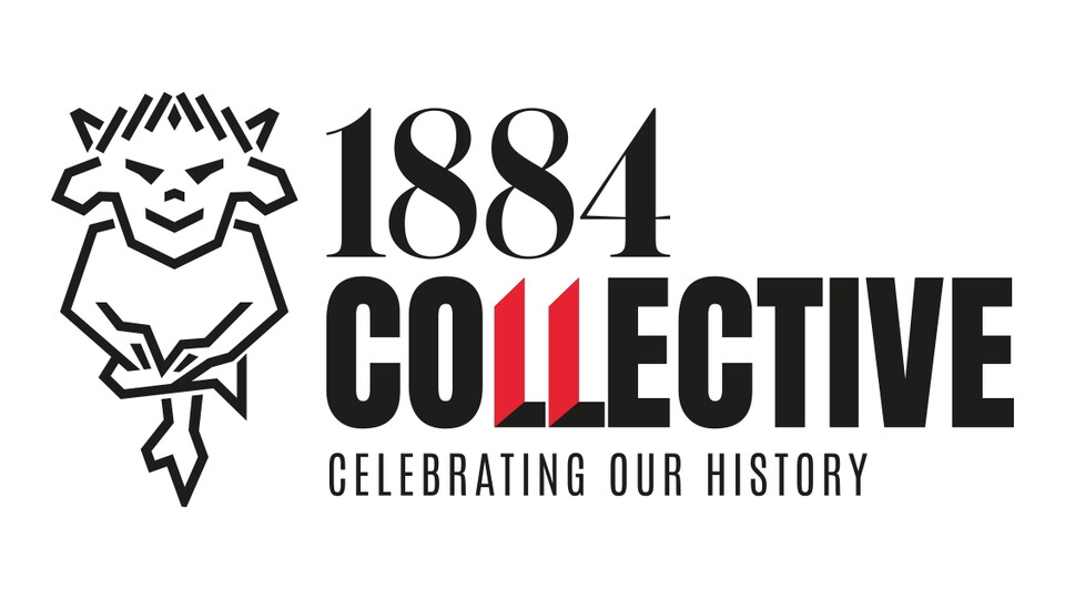 A graphic which reads 1884 Collective