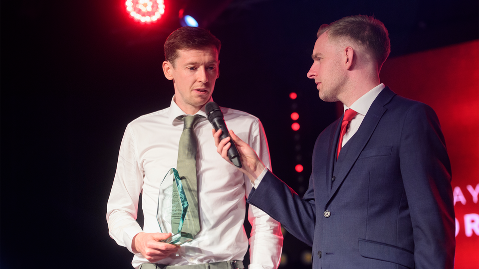 Conor McGrandles talks to Rob Makepeace