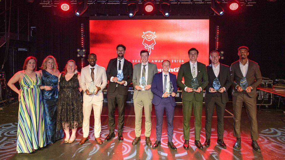 Winners at the End of Season Awards 