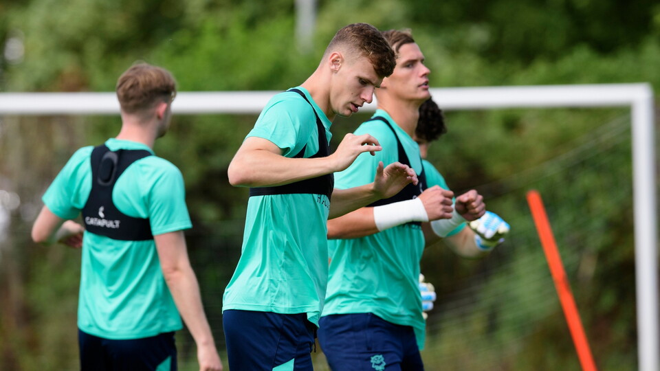 Rob Street of Lincoln City during pre-season training at the Gen2Energy Elite Performance Centre, Scampton, Lincolnshire.