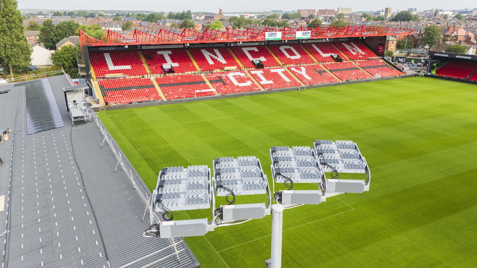 A view of the GBM Stand at the ProAmpac Stadium