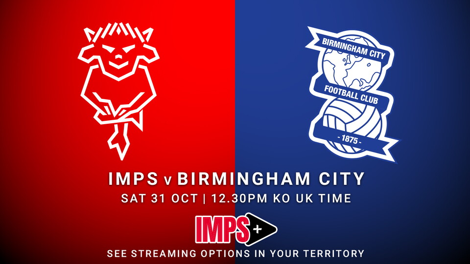 Lincoln City v Birmingham City Imps+
