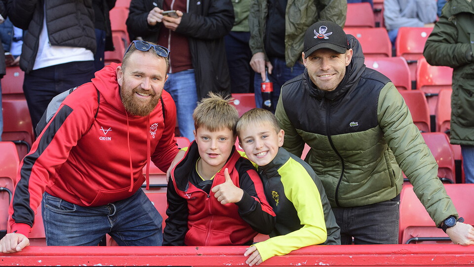 A fans photo from City's game at Sheffield United