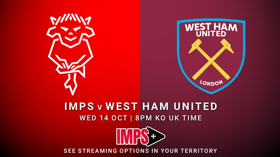 Lincoln City v West Ham United on Imps+