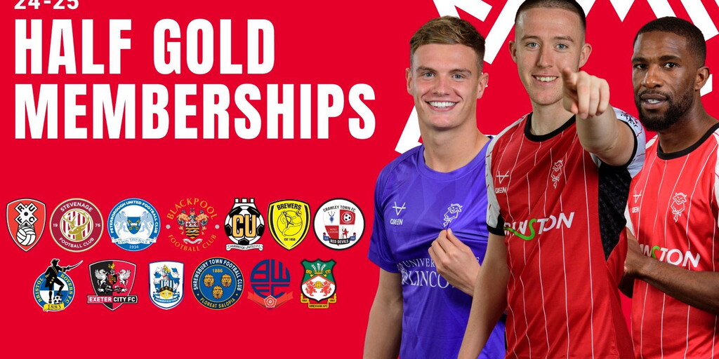 Give the gift of football | Lincoln City Football Club