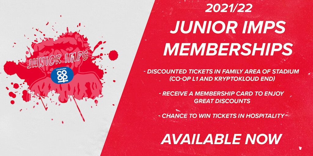 210723 Junior Imps Memberships | Lincoln City Football Club
